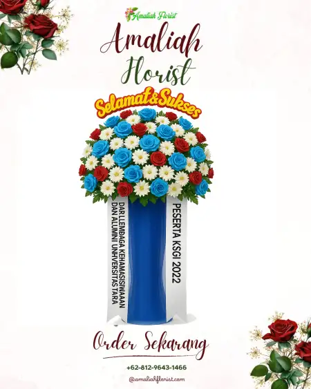 Standing Flowers Wedding View Laut Merak